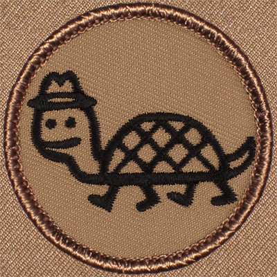 Turtle Man Patrol Patch Ð Scout Patch