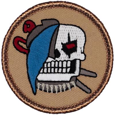 Scissor Skull Patrol Patch