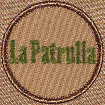 La Patrulla Patrol Patch Ð Scout Patch