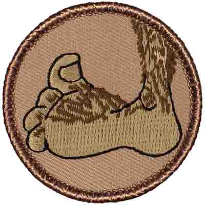 Hairy Big Foot Patrol Patch