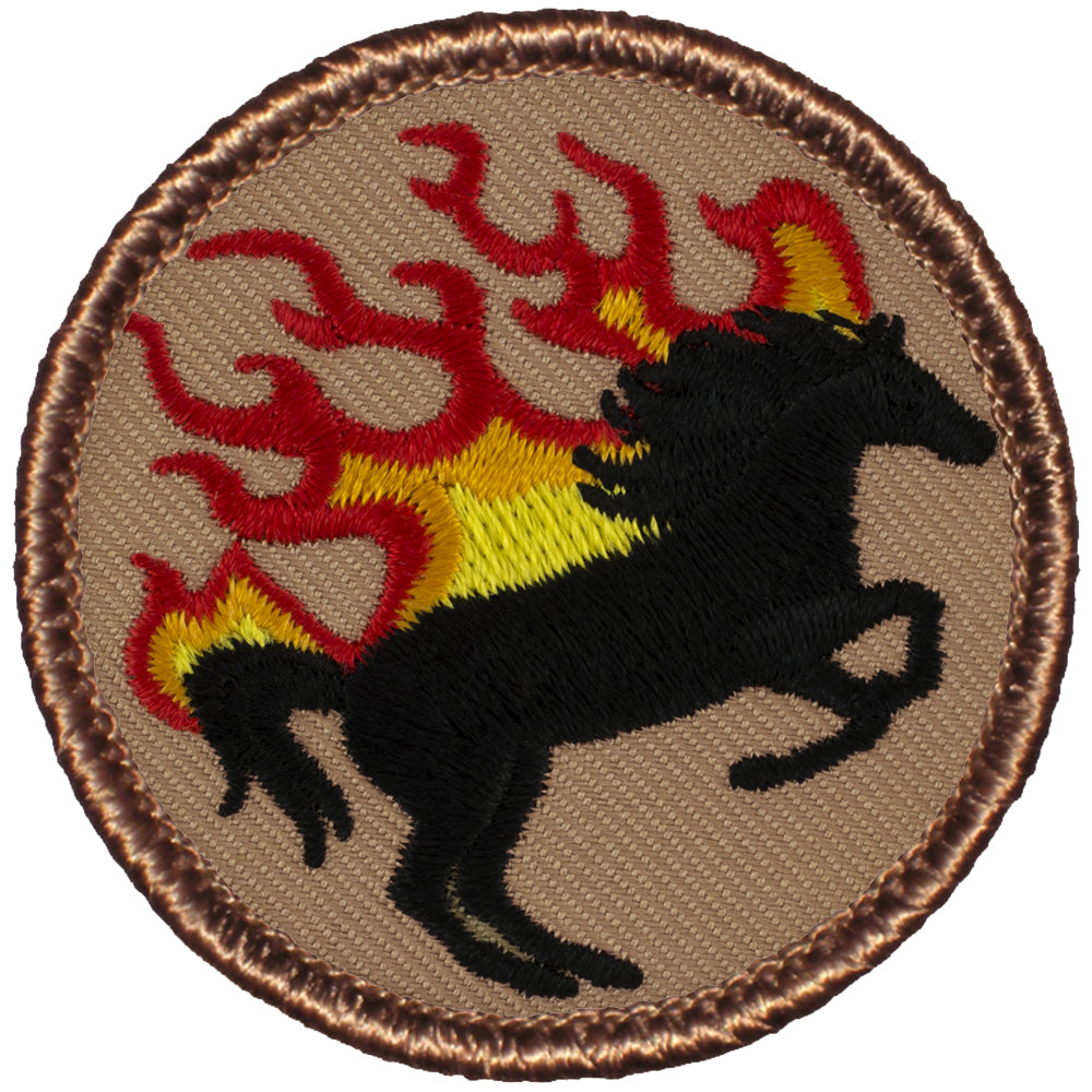 Black Stallion Patrol Patch