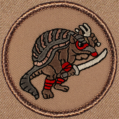 Ninja Armadillo Patrol Patch Ð Scout Patch