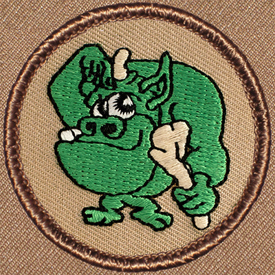 Green Troll Patrol Patch Ð Scout Patch