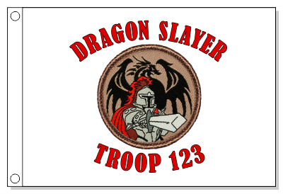 Dragon Slayer Patrol Flag