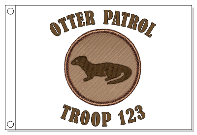 Otter Patrol Flag