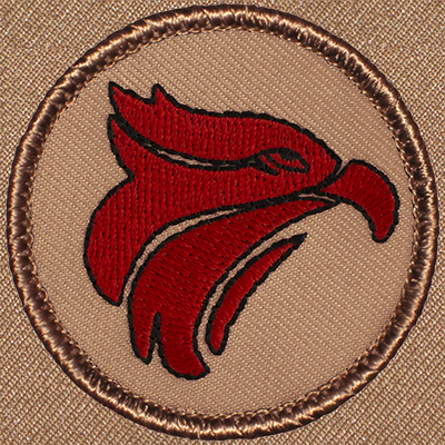 Red Sea Hawk Patrol Patch Ð Scout Patch