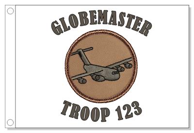 Globemaster Patrol Flag