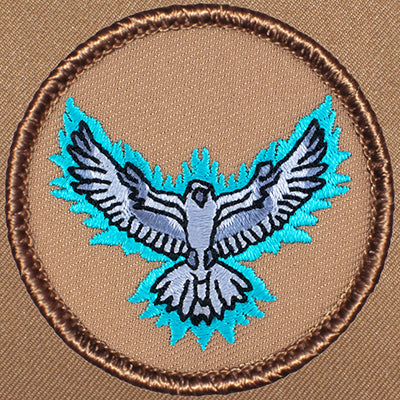 Blazing Osprey Patrol Patch Ð Scout Patch
