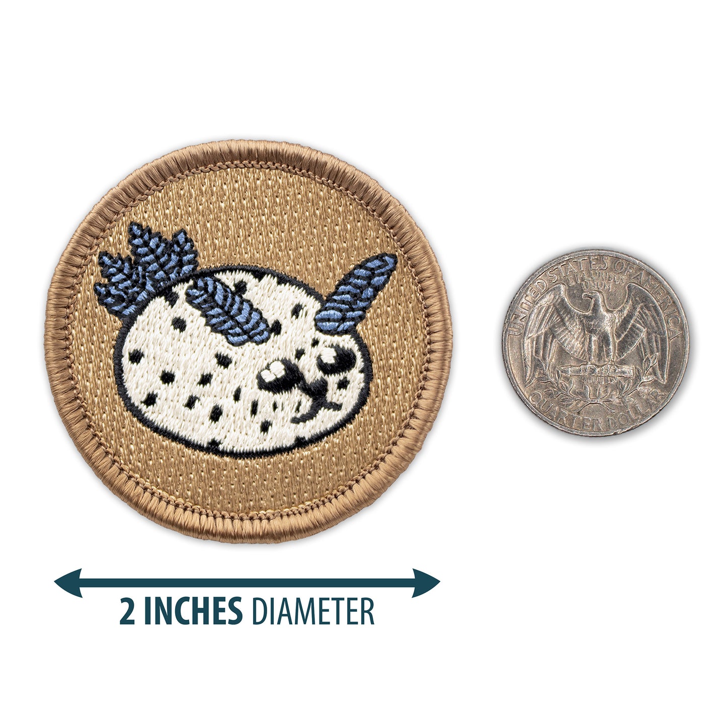 Sea Bunny 2” embroidered scout patrol patches