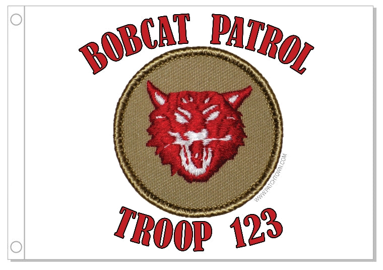 Bobcat Patrol Flag