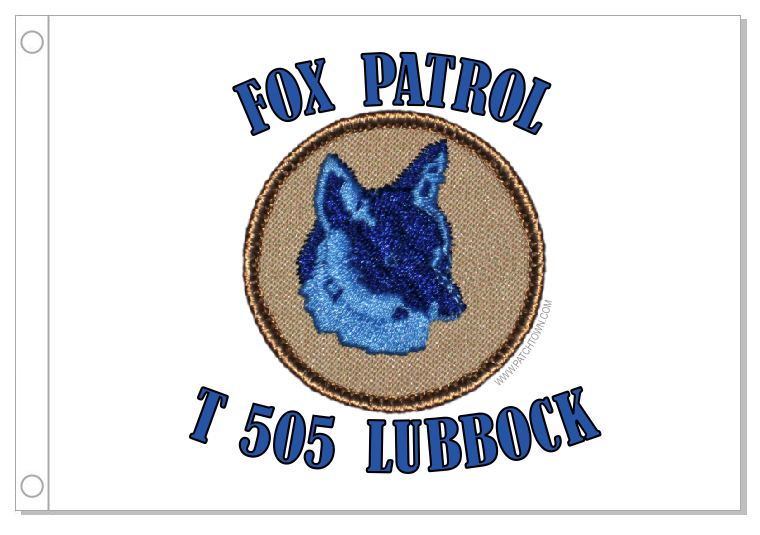 Fox Patrol Flag