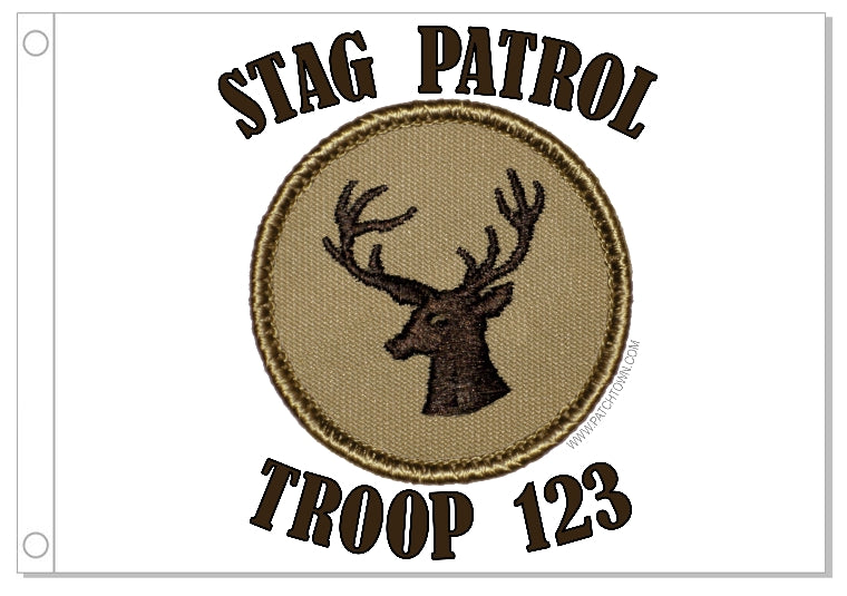 Stag Patrol Flag