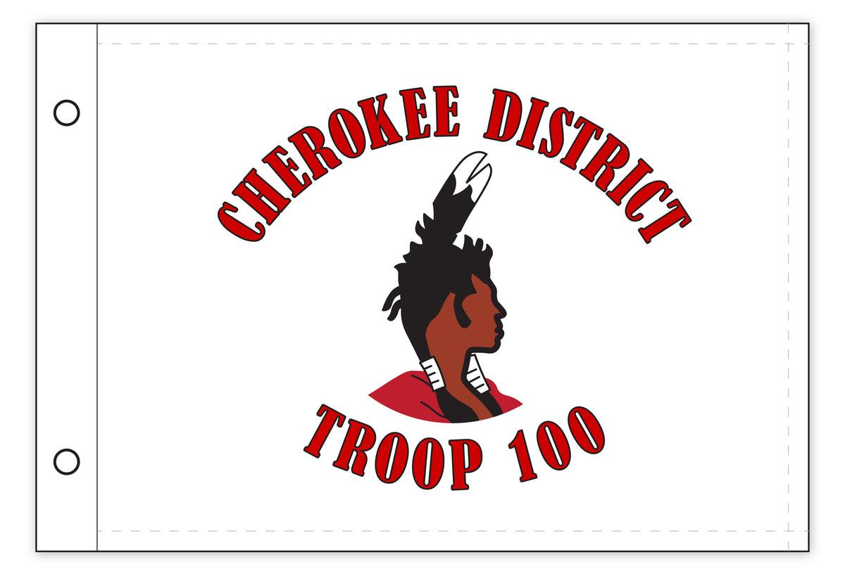 Cherokee District Patrol Flag