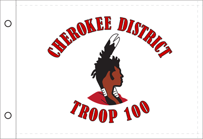 Cherokee District Patrol Flag