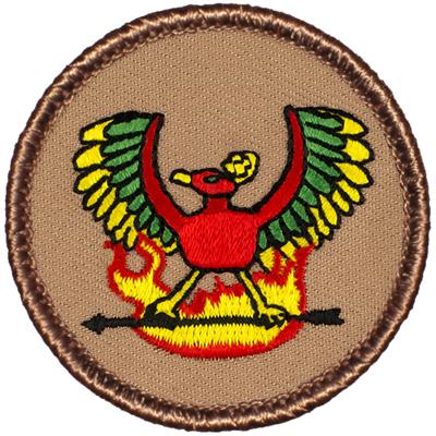 E084 Tribal Bird Patrol Patch