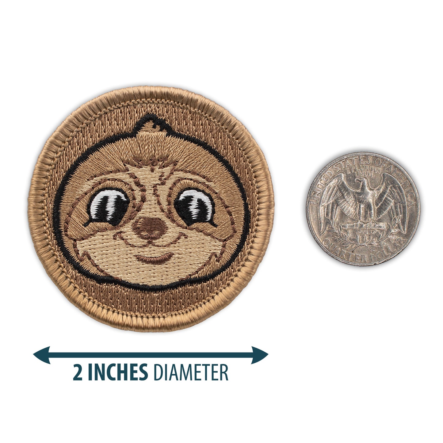 Happy Sloth Patrol Patch