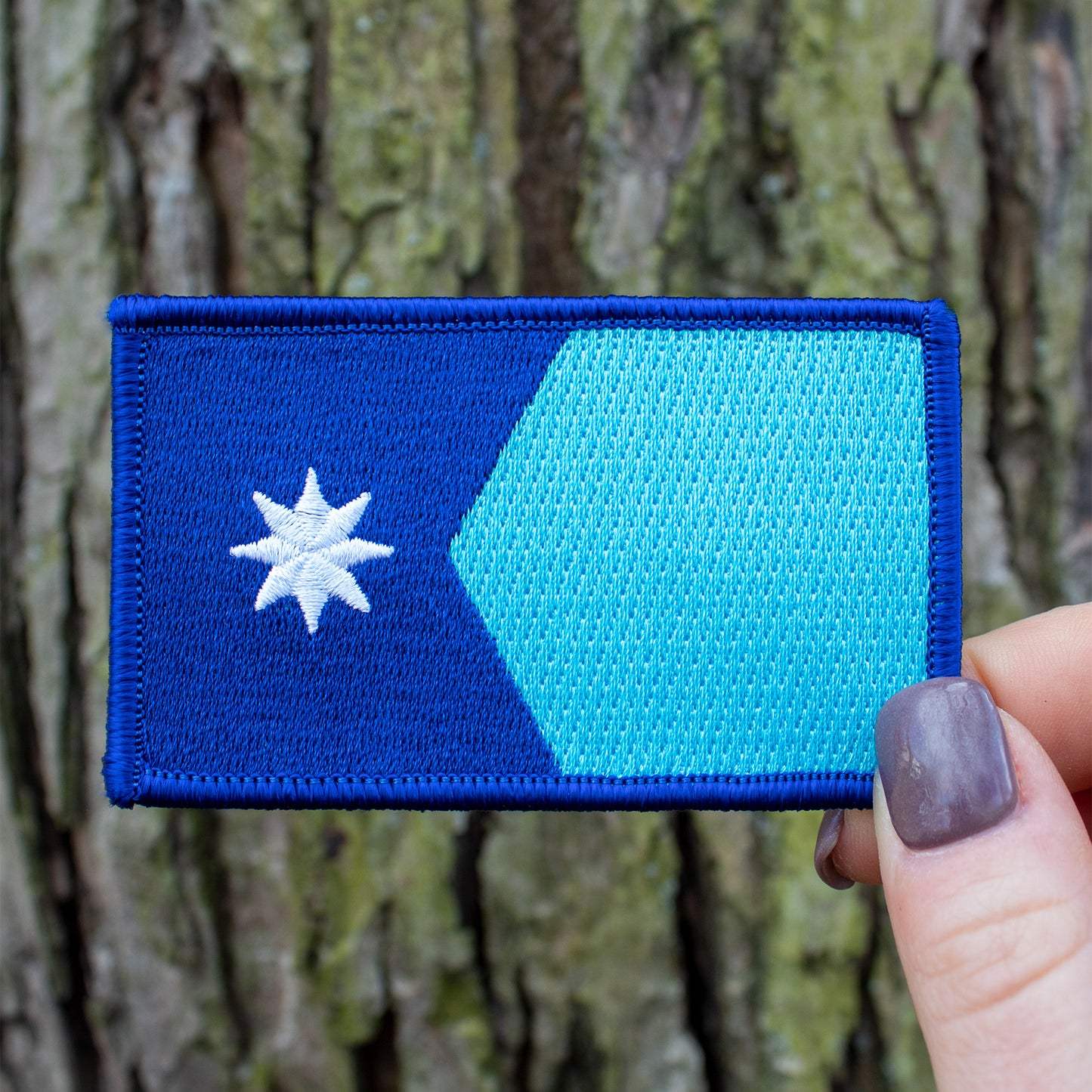 MN iron-on flag patch