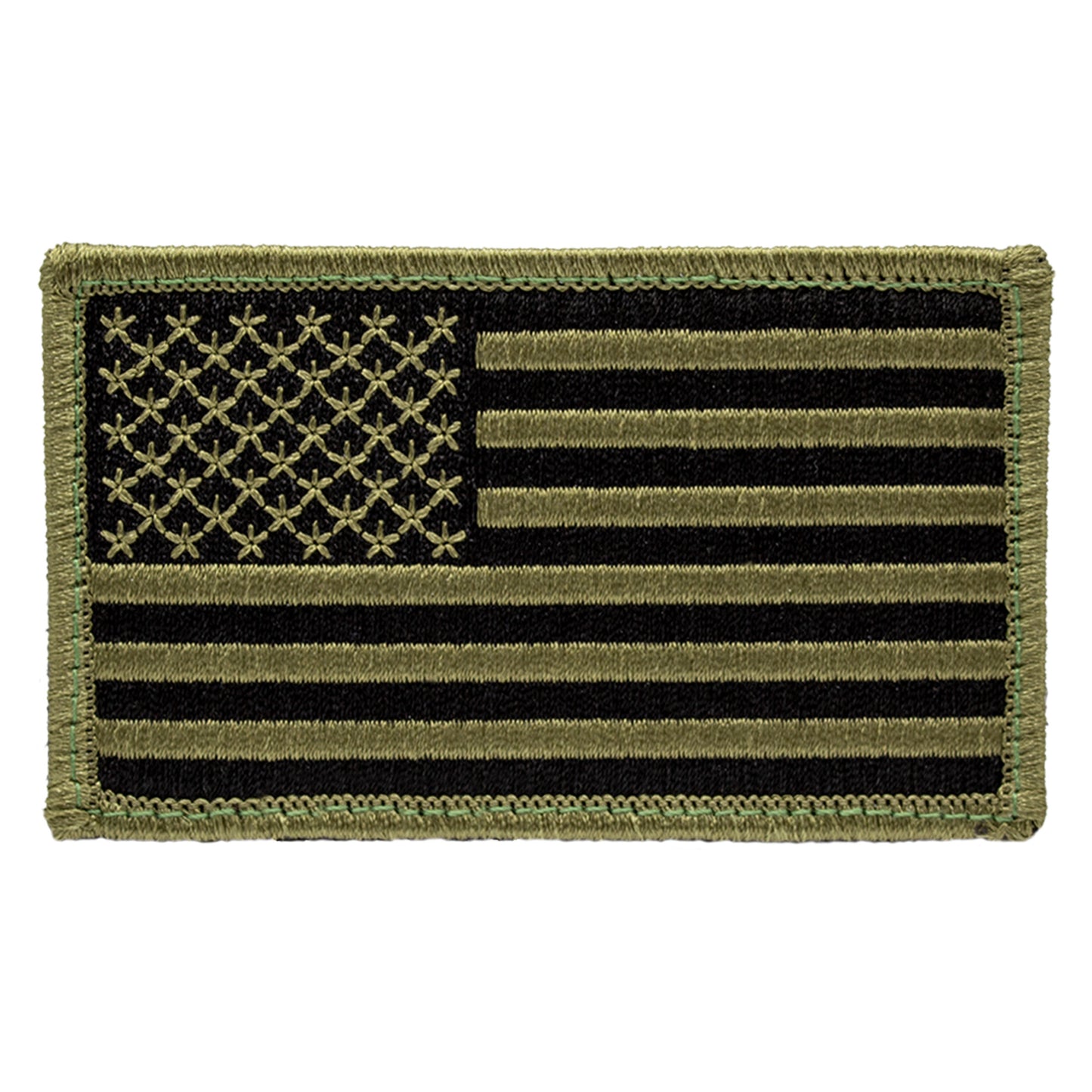OD Subdued Green US Flag Patch