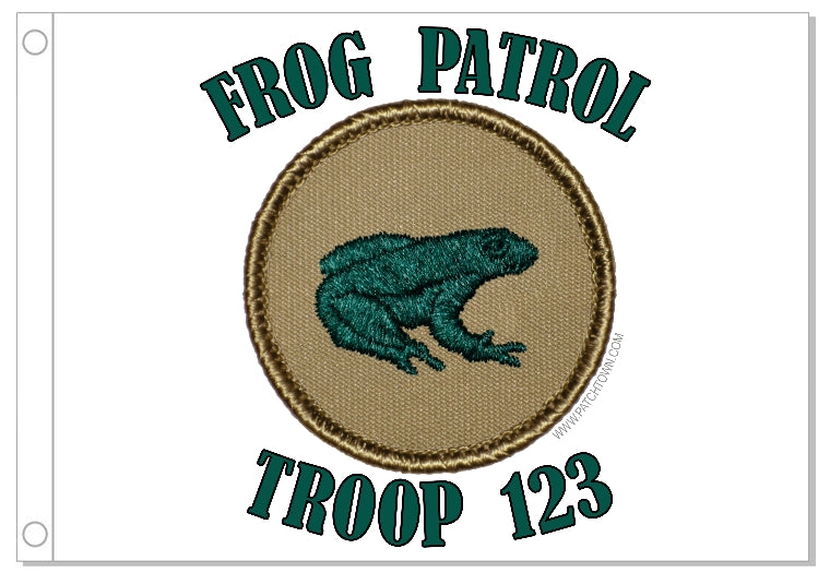 Frog Patrol Flag