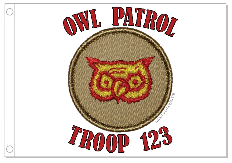 Owl Patrol Flag