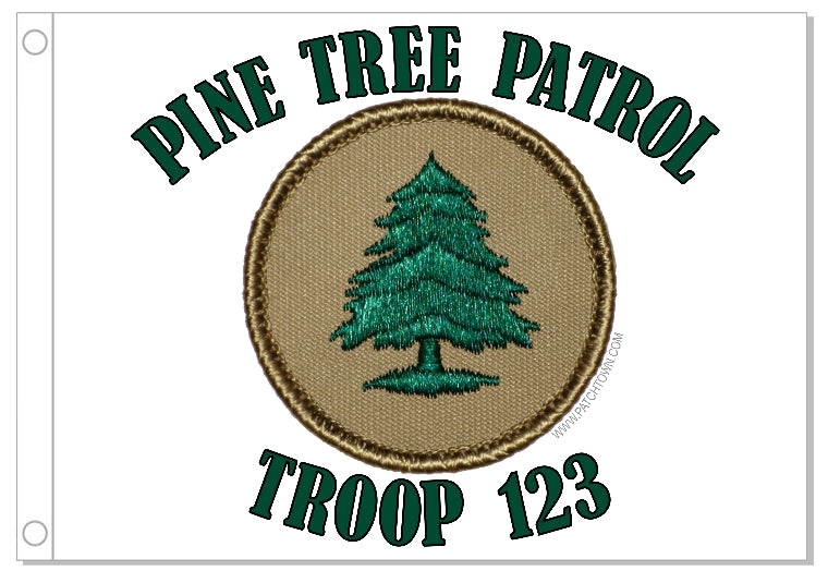 Pine Tree Patrol Flag