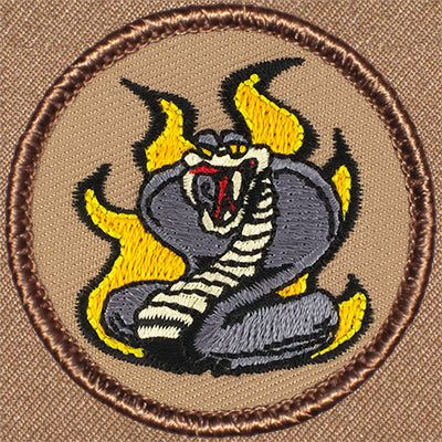 Flaming Cobras Patrol Patch Ð Scout Patch