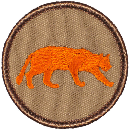 Orange Panther Patrol Patch