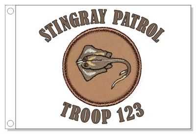 Stingray Patrol Flag