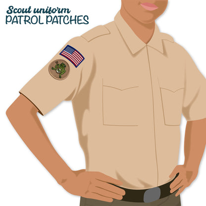 Banjo Frog Patrol Patch