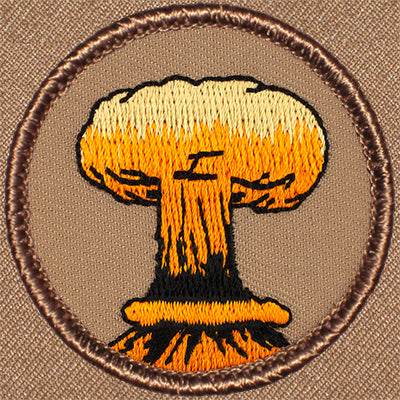 Atomic Explosion Patrol Patch Ð Scout Patch