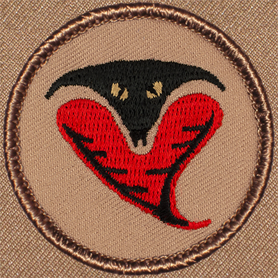 Cobra Graphic Patrol Patch Ð Scout Patch