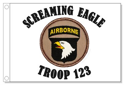 101st Airborne Division Screaming Eagle Patrol Flag