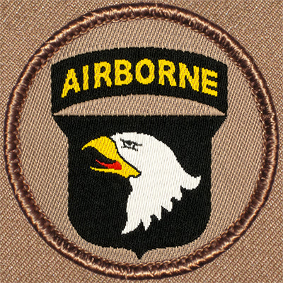 101st Airborne Division Screaming Eagle Patrol Patch Ð Scout Patch