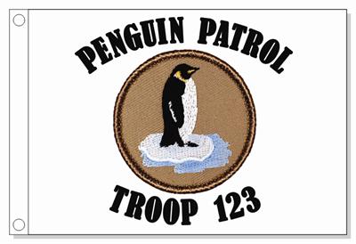 Penguin Patrol Flag