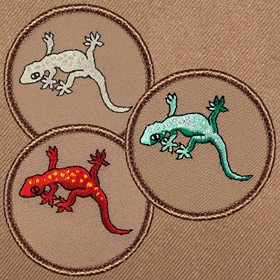 Gecko/Salamander Patrol Patch