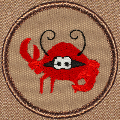 Red Crab Patrol Patch Ð Scout Patch