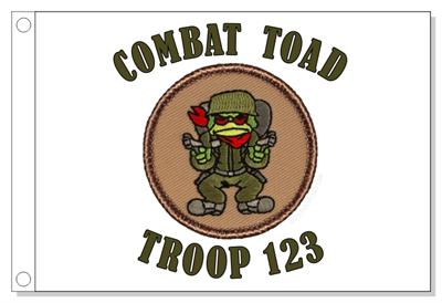 Battle Toad Patrol Flag