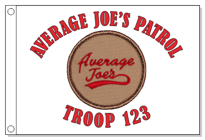 Average Joe's Patrol Flag