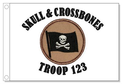 Skull and Crossbones Patrol Flag