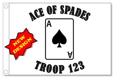 Ace of Spades Patrol Flag