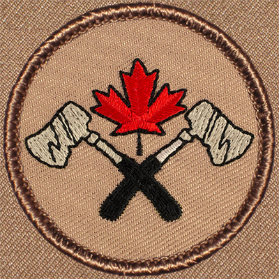 Canadian Lumberjacks Patrol Patch