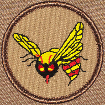 Hornet Red & Yellow Patrol Patch