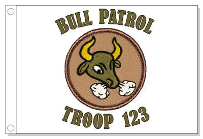 Bull Patrol Flag