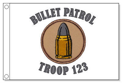 Bullet Patrol Flag
