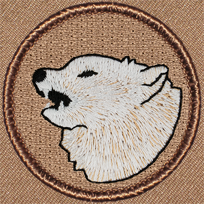 White Wolf Patrol Patch Ð Scout Patch