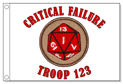 Critical Failure Patrol Flag