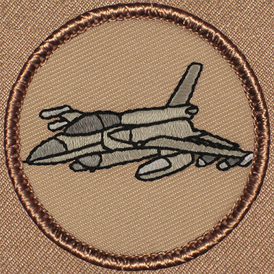 F16 Fighting Falcon Patrol Patch Ð Scout Patch