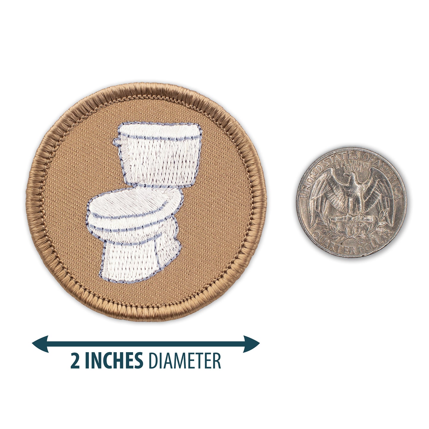 Toilet Patrol Patch
