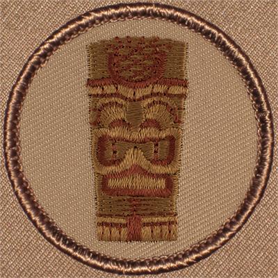 Tiki Patrol Patch Ð Scout Patch