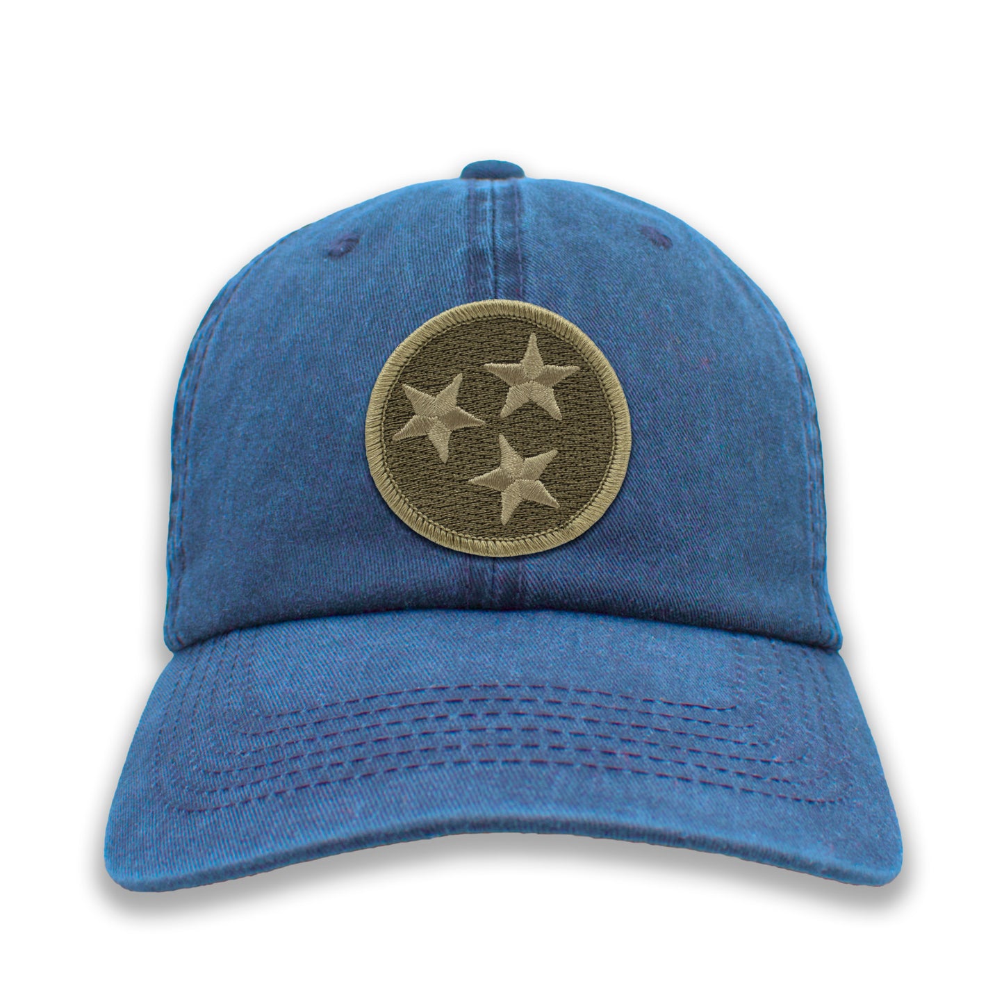OD Green Subdued Tennessee Tristar Ball Cap or Trucker Hat